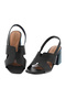 Ladies High Heel Sandals Black | Made In Brazil - 4