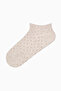 Multiple Pattern Beige 5 Pack Booties Socks - 2