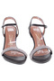 Vizzano Ladies High Heel Sandals Black | Made In Brazil - 4