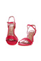 Vizzano Ladies High Heel Sandals Red | Made In Brazil - 4