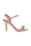 Vizzano Ladies High Heel Sandals Beige | Made In Brazil - 2