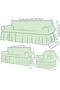 Bürümcük Seat Cover, Sofa, Sofa Bed Cover, Sofa Cover 3 2 1 1 Set - 2