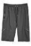 Reverse Zipper Men's Shorts Swim Trunks Rks-08 Black - 4