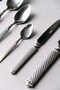 Linda Sade Cutlery Set 18/10 Stainless Steel 12 Person 84 Pieces - 7