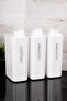 Set of 3 Self-Scaled Detergent Dispenser Box Powder-Liquid Detergent Softener Labeled 3000ml - 4