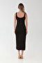 Basic Thick Strap Modal Dress - 6