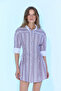 Ss6045 Corseted Shirt Dress - 2