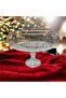 Alegre Class Linea Presentation Bowl 24-16 cm with Legs Transparent - 2