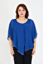 Women's Blouse with Rhinestones Chiffon Plus Size - Stylish and Modern Design