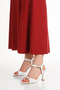 Women's Stylish Front Buckle Thin Heeled Shoes - 4