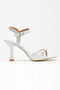 Women's Stylish Front Buckle Thin Heeled Shoes - 3