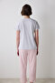 Spring Time Capri Multicolored Pajama Set - 4