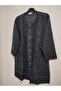 authentic, 100% Pure cotton, grinded, lycra free, long sleeved tunic with 2 pockets, lace - 5