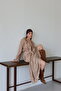 Mink Toulon Dress with Ruffle Collar - 204126 - 5