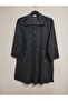 100% Pure cotton, grinded, lycra free, expanding downward, long sleeve, 2 pockets, tunic