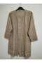 authentic, 100% Pure cotton, grinded, lycra free, long sleeved tunic with 2 pockets, lace