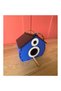 Wooden Decorative Bird House Nest, Nest, Balcony, Garden Accessory (Blue 15X12X13 cm) - 8