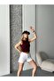 Trend Tint Washed Distressed Effect Baggy Jean Denim Bermuda Roller Shorts - 5
