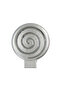 Beauty Makaron Metallic Hair Brush - 3D Flexible, Mirrored, Purse Size - Compact Detangler - 5