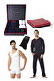 Men's 5 Piece Groom Dowry Set Undershirt & Boxer Pajama Set Socks L1.Pc.0042.0A.12.16 - 2
