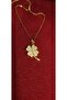 Nurtaki Four-Leaf Clover Chain Stone Luck Necklace - 2