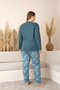 Long Sleeve 100% Cotton Plus Size Mother's Pajama Set - Mother's Special Series - 3