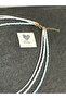 Dd43 Green White Triple Gold Starfish Layered Design Necklace with Heart Charm - 6