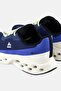 Men Brand Logo Lace Up Hiking Shoes, Navy - 2