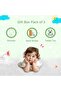 Premium Gift Box Set with The Baby Romper, Baby Feeding Bottle and Teddy Bear - 3