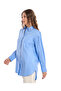 Solid Shirt Tunic with Long Sleeves - 2