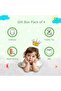 Premium Gift Box Set with Onesie, Feeding Bottle, Baby Bib and Teddy Bear for Babies - 3