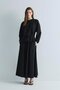 Black Lara Belted Blouse - 5