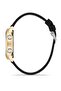 Black Gold Silicone Unisex Digital Led Wristwatch - 3