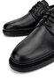 Men's Genuine Leather Black Classic Shoes - 4