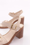 D25Ys-2420 Women's Leather Sandals - 5