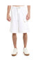 Solid Cargo Shorts with Drawstring Waist - 2
