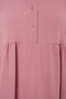 Women's Long Hijab Dress 2525 - Dusty Rose - 6