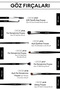 فرشاة الحواجب والرموش Cre'Ars Eyelash & Brow Brush # 125 - 5