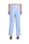 Belted Wide Leg Trousers with Button Closure - 4