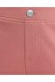 Solid Skinny Fit Pants with Elastic Waist - 6