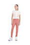 Solid Skinny Fit Pants with Elastic Waist