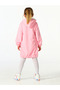 Bunny soft hooded pink girl's dress - 2
