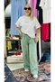 Muslin Palazzo Pantalon-Pink - S - 6
