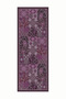 Purple Solhar Pattern Cotton Shawl