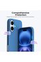 جراب سيليكون لهاتف iPhone 16 Plus، ناعم الملمس، مضاد للخدش والصدمات، غطاء حماية رفيع للهاتف - 3