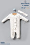 Baby Girl Long Sleeve Ribbed Ruffle Jumpsuit - 5
