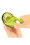 Cutit pentru avocado, plastic solid, 18x6 cm, verde - 5