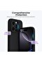 Iphone 16 Pro Silicone Case Soft Touch AntiScratch Microfiber Lining Shockproof Protective Thin case - 4