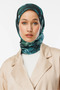 Emerald Floren Pattern Cotton Scarf