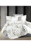 Teenager's Room and Children's Room Colorful Butterfly Single Duvet Cover Set with Elastic Sheets - 3